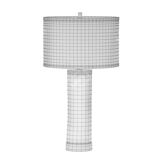 Elegant Gabby Laura Table Lamp 3D model image 3