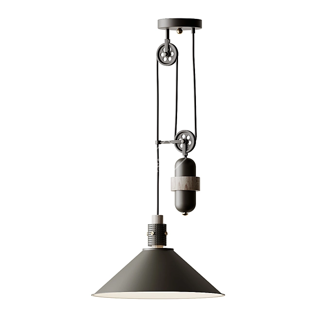 Tucson Pendant: Sleek and Stylish 3D model image 8