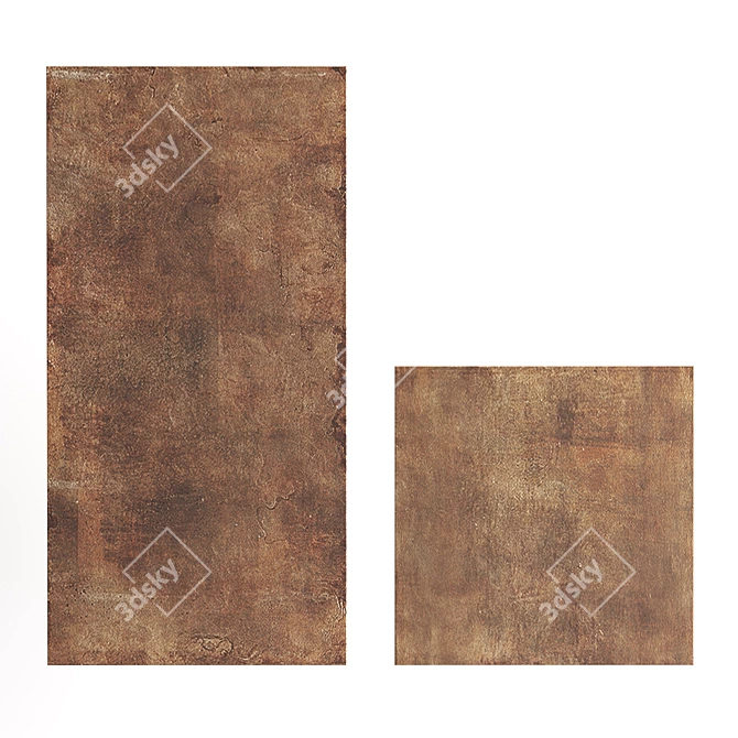 Urbanite Copper Oxidart Tiles 3D model image 2