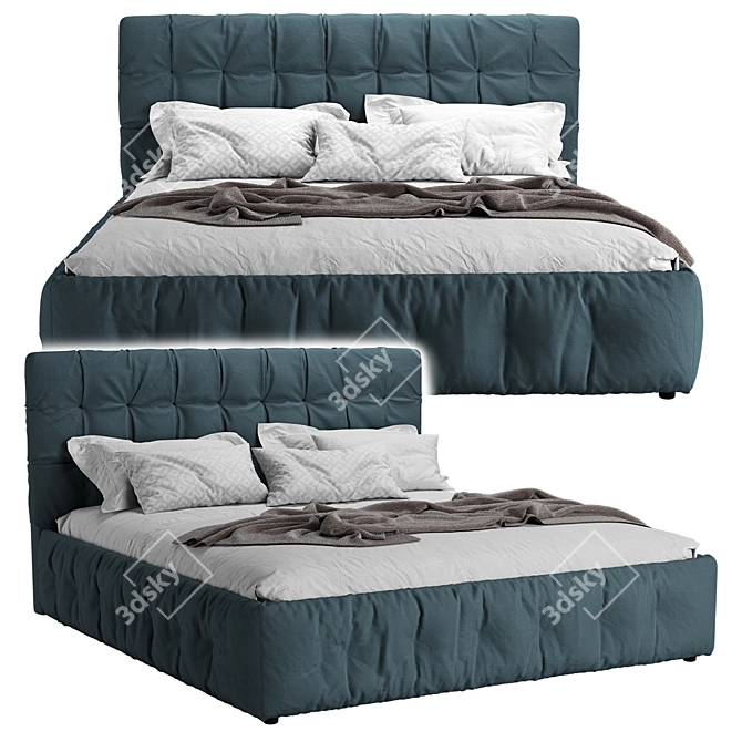 Cosmic Dream Bed 3D model image 1