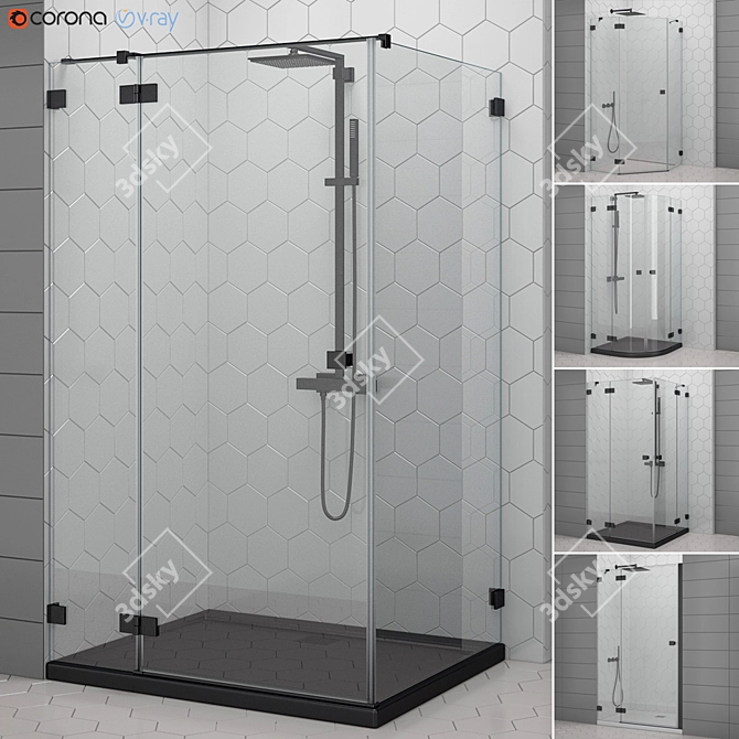 Shower Enclosures and Doors Radaway | Essenza Black

Sleek and Stylish Shower Solutions 3D model image 1