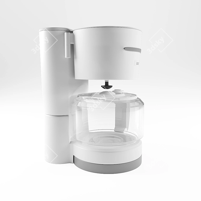 Premium Coffee Machine: Elegant Design, Superior Performance 3D model image 2