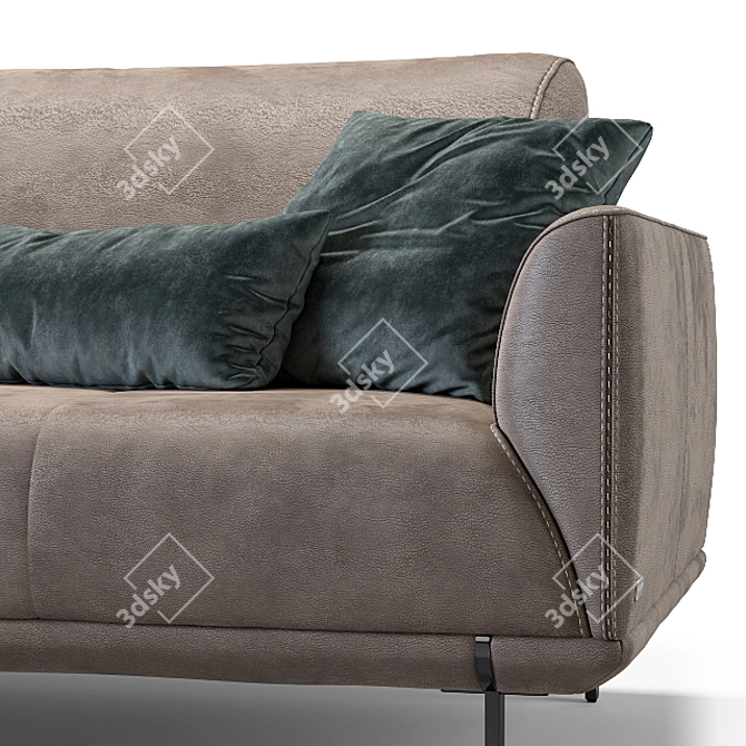  Elegant Assago Sofa by Nicoline 3D model image 5