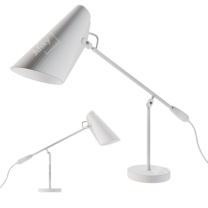 Versatile Semper Lamp: The Perfect Lighting Solution for Any Space 3D model image 2