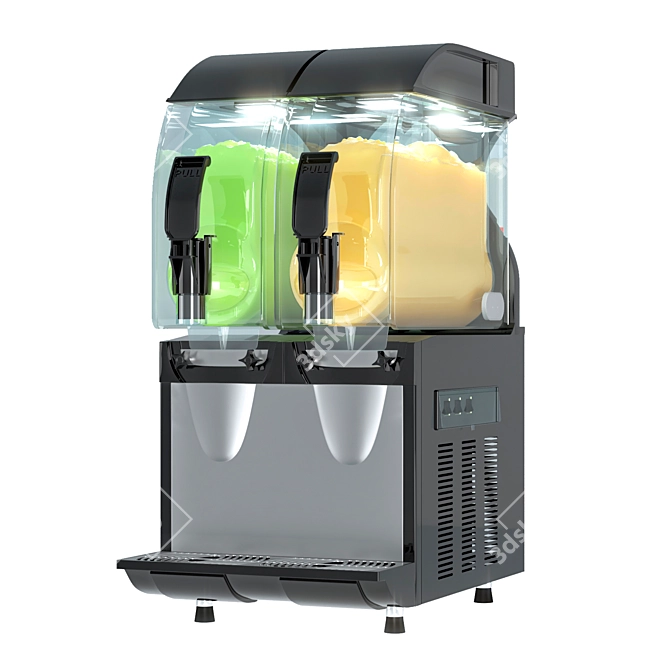 SPM LUCE IPRO 2 M: High-Performance Slush Machine 3D model image 2