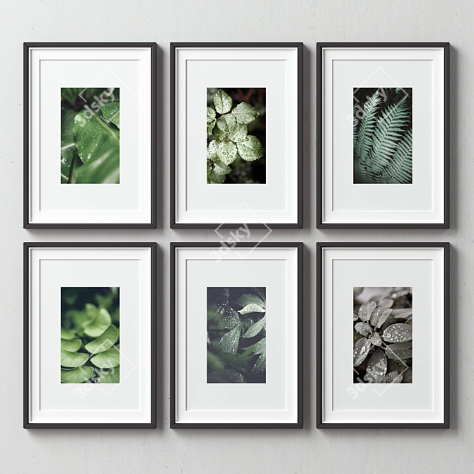 Versatile Picture Frames Set 3D model image 3