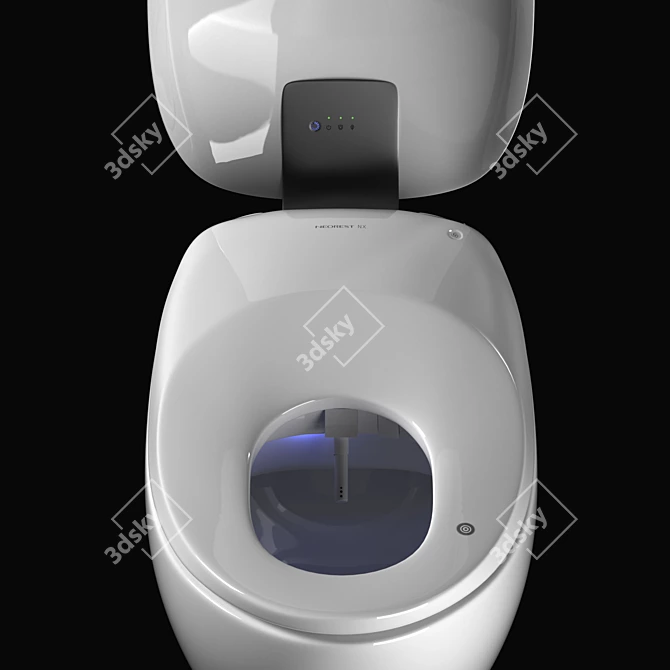 Luxury TOTO Neorest NX - Ultimate Electronic Bidet 3D model image 2