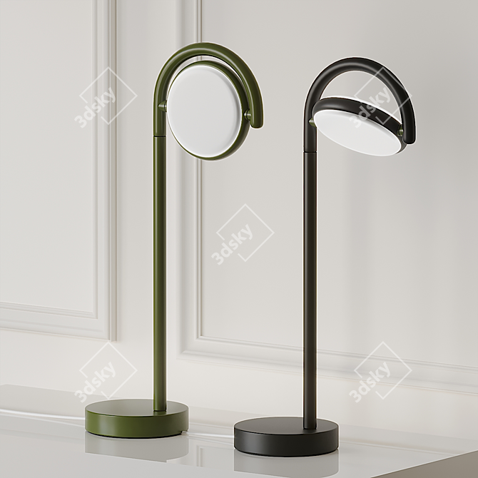 Modernistic Marselis Table Lamp 3D model image 1