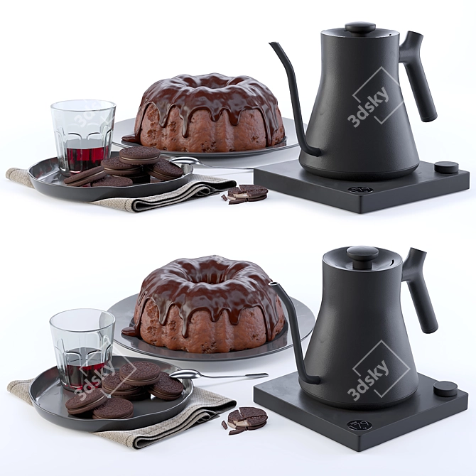 Stagg EKG: Precise Electric Kettle 3D model image 1