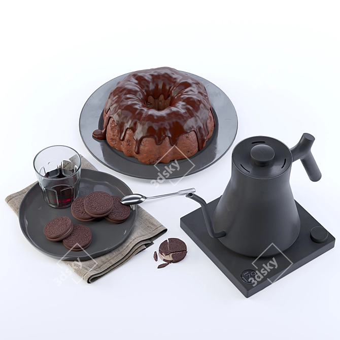 Stagg EKG: Precise Electric Kettle 3D model image 3