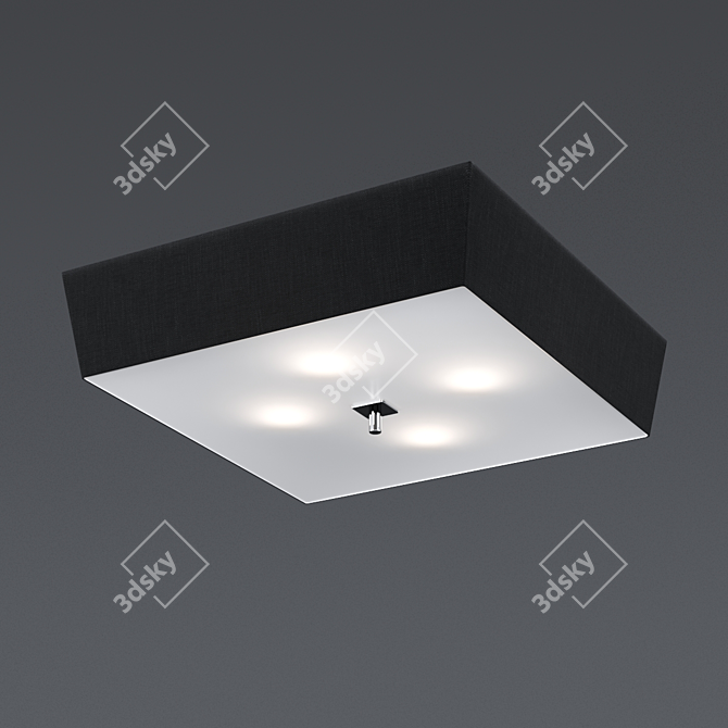 Contemporary Akira Ceiling Lamp 3D model image 1