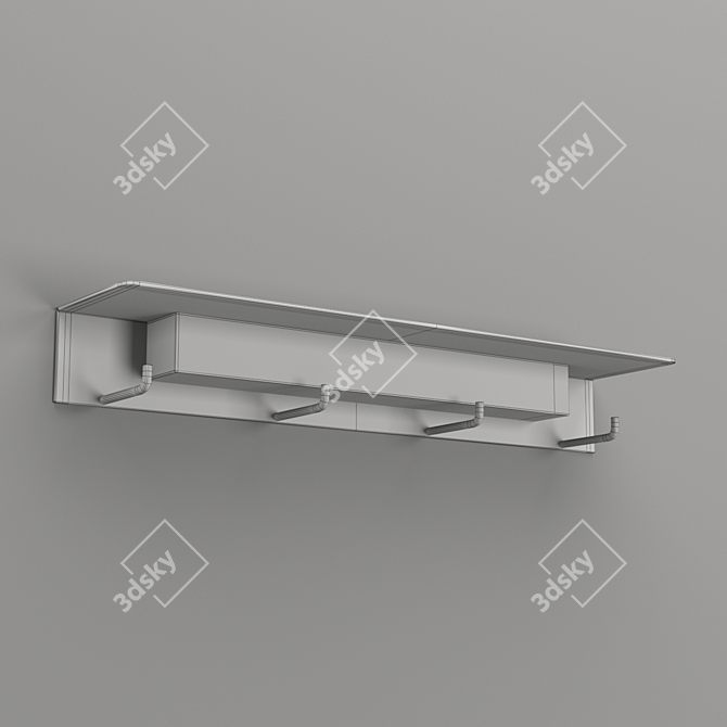 Modern LED Wall Lamp FUERTEVENTURA 3D model image 2