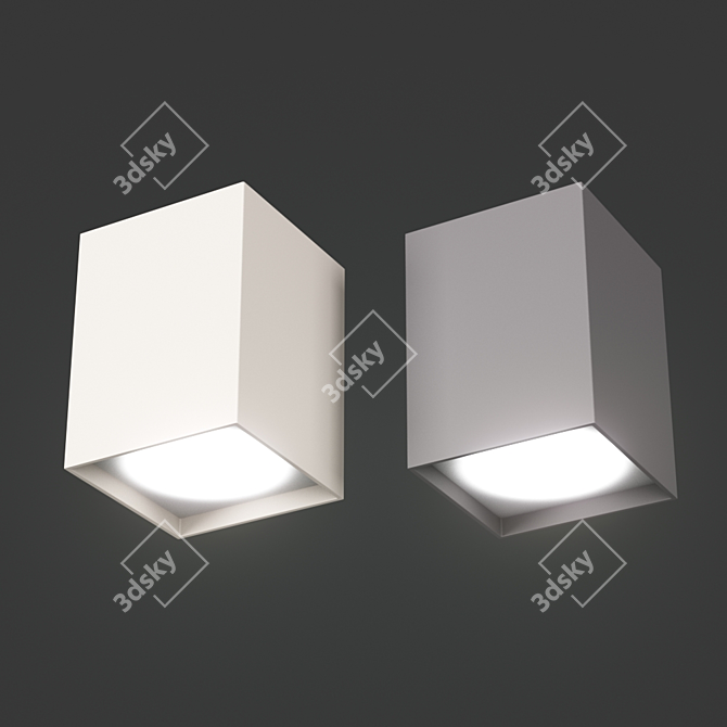 Mantra KAILUA Wall Lamp with Aluminum Shade 3D model image 1