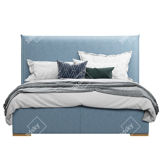 Sherst Heave King Size Bed 3D model image 3