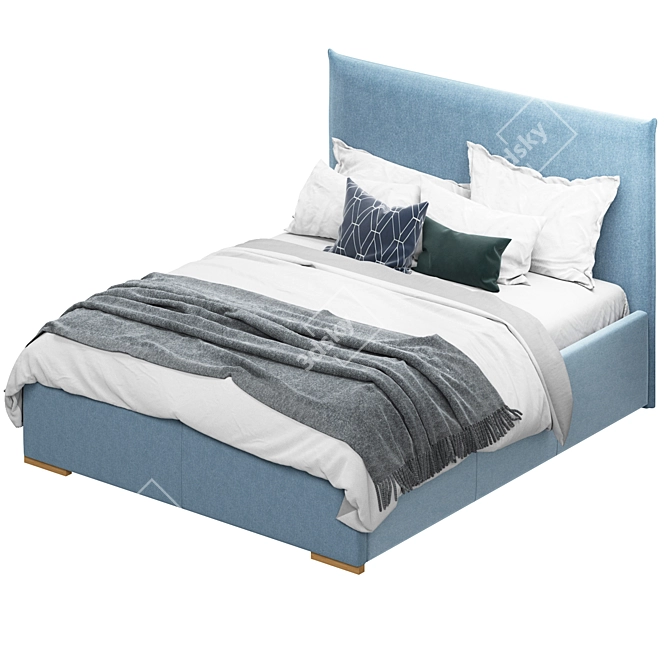 Sherst Heave King Size Bed 3D model image 4