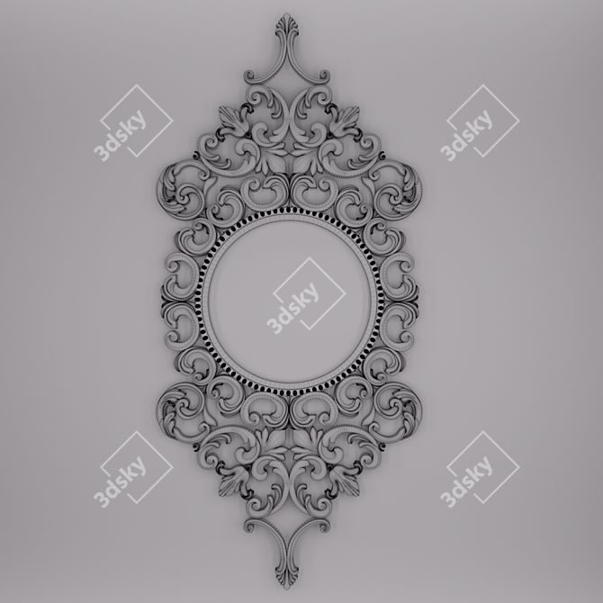 3D Trim Ornament 43: Versatile Design 3D model image 2