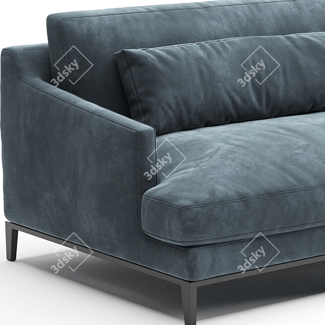 Modern Poliform Bellport Sofa 3D model image 2