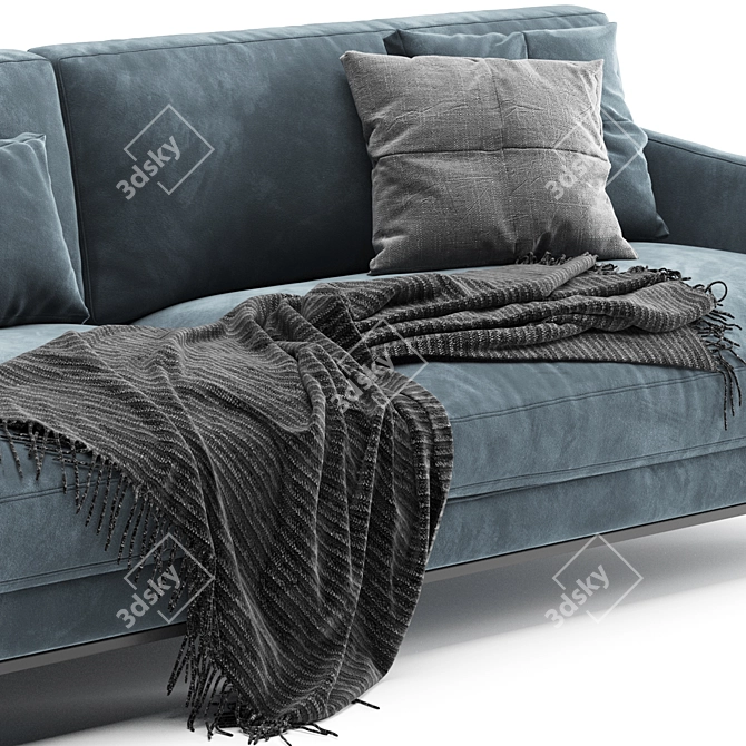 Modern Poliform Bellport Sofa 3D model image 3