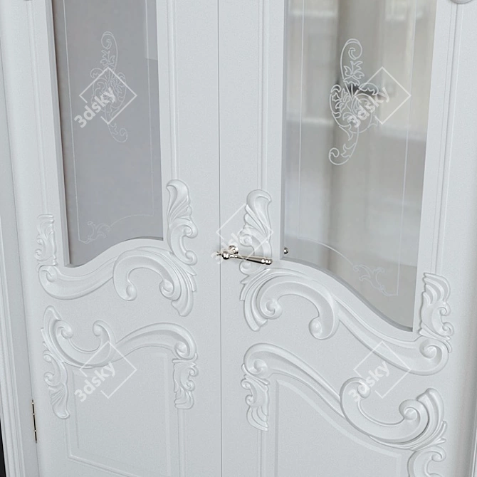 Elegant Dariano Versal Doors 3D model image 8