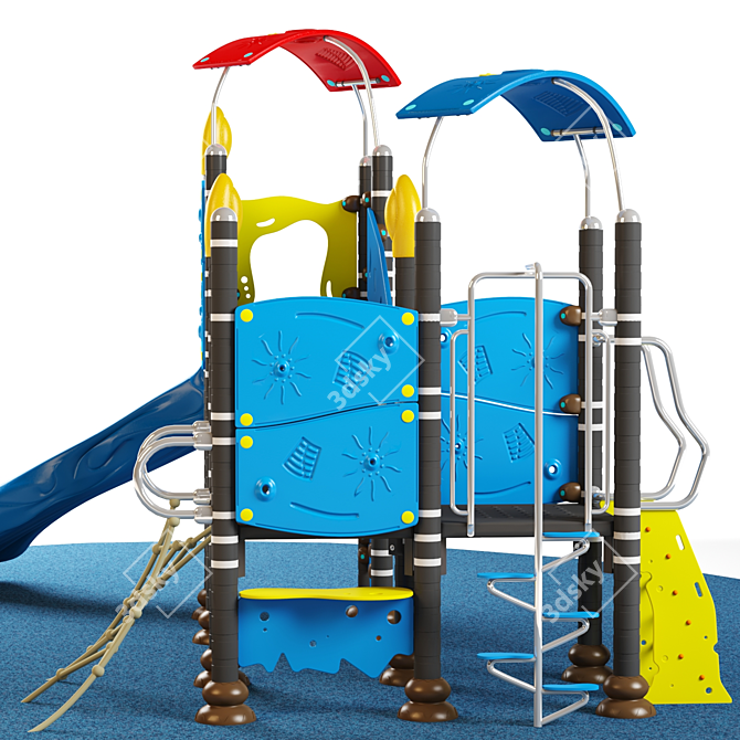 Play & Climb: Kids Playground 06 3D model image 2