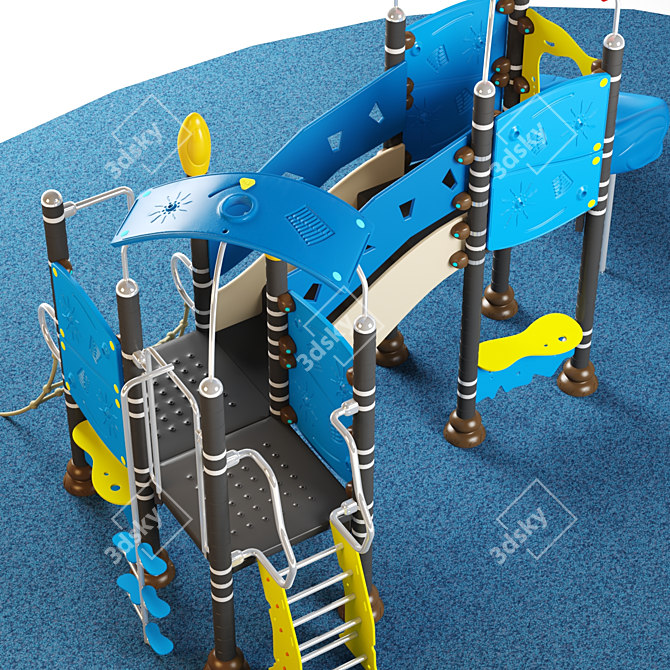 Play & Climb: Kids Playground 06 3D model image 3