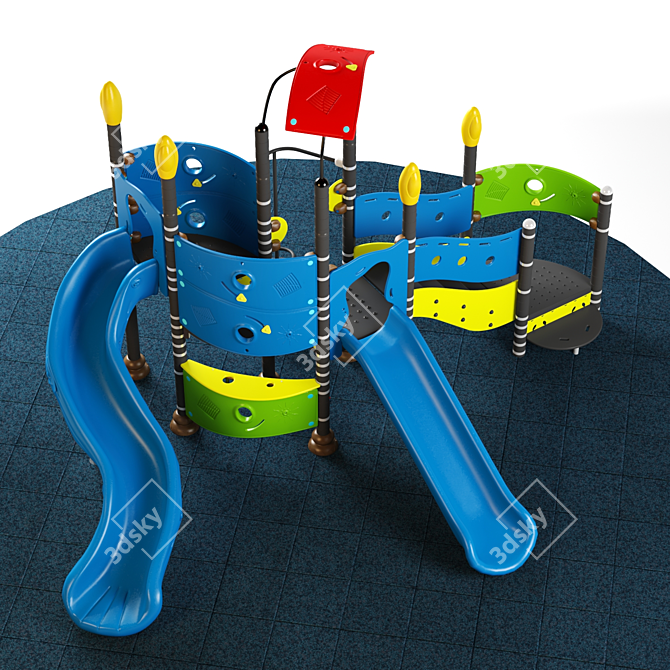 Adventure Zone: Ultimate Kids Playground 3D model image 3