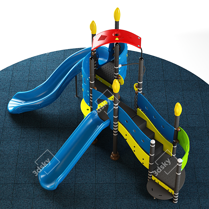 Adventure Zone: Ultimate Kids Playground 3D model image 4