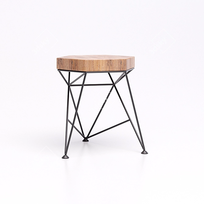 Spike: Uniquely Designed Stool 3D model image 2