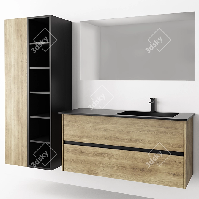 Viaveneto Lavabo - High-Quality 3DMax Archive 3D model image 1