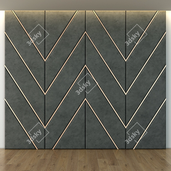 Elegant Accent for Walls 3D model image 1