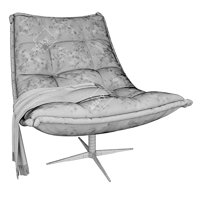 Cozy Seating at De Bongerd 3D model image 3