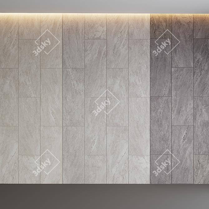 Austin Venis Porcelanosa - Stone-Inspired Tile Collection 3D model image 1