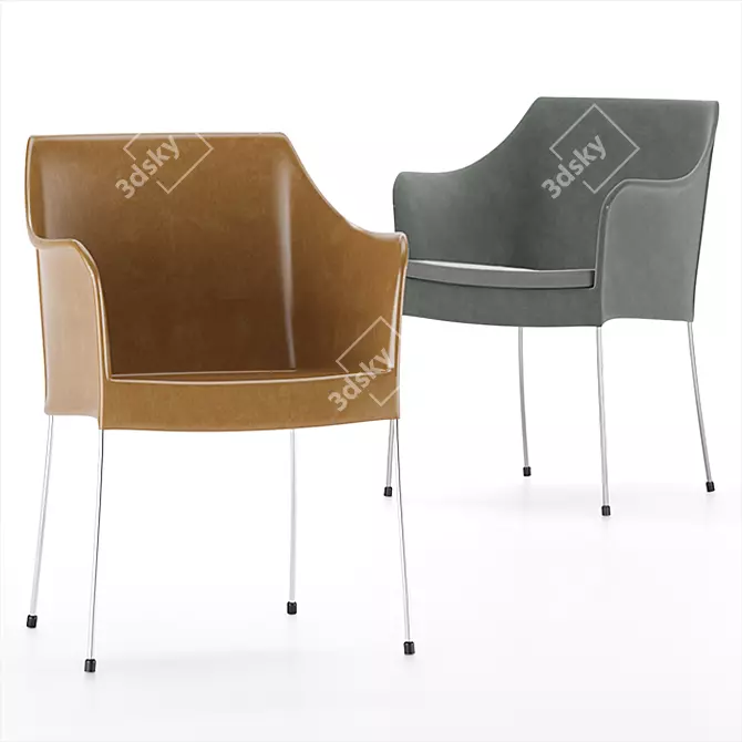 Venus Armchair - Elegant and Modern Design 3D model image 1