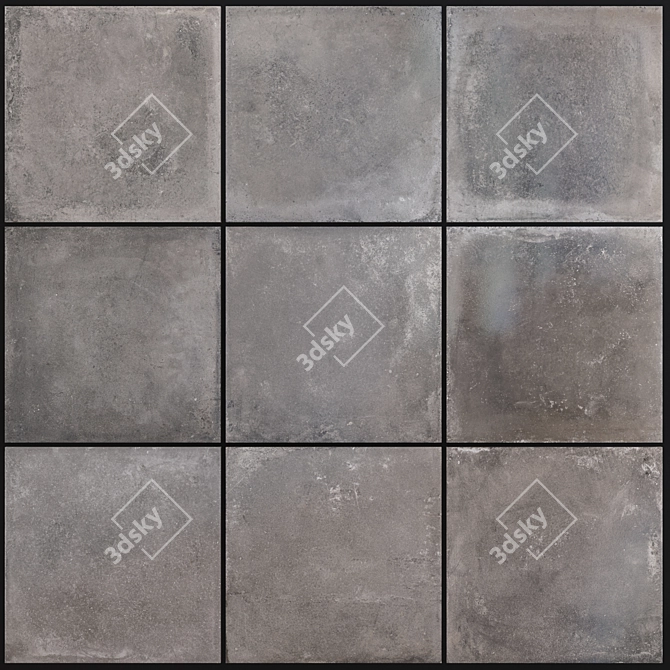 Graphite Collection: Multi-Texture Design 3D model image 1