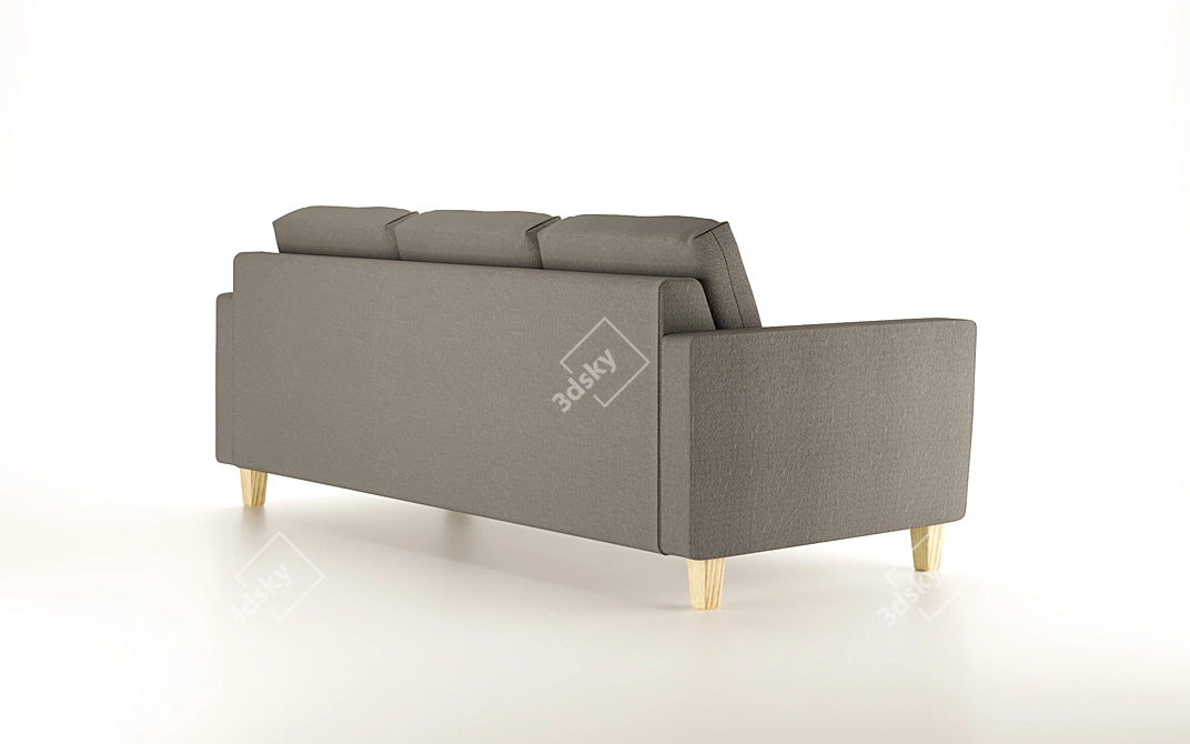 Amika Modern Sofa - 2250*950*900 3D model image 1