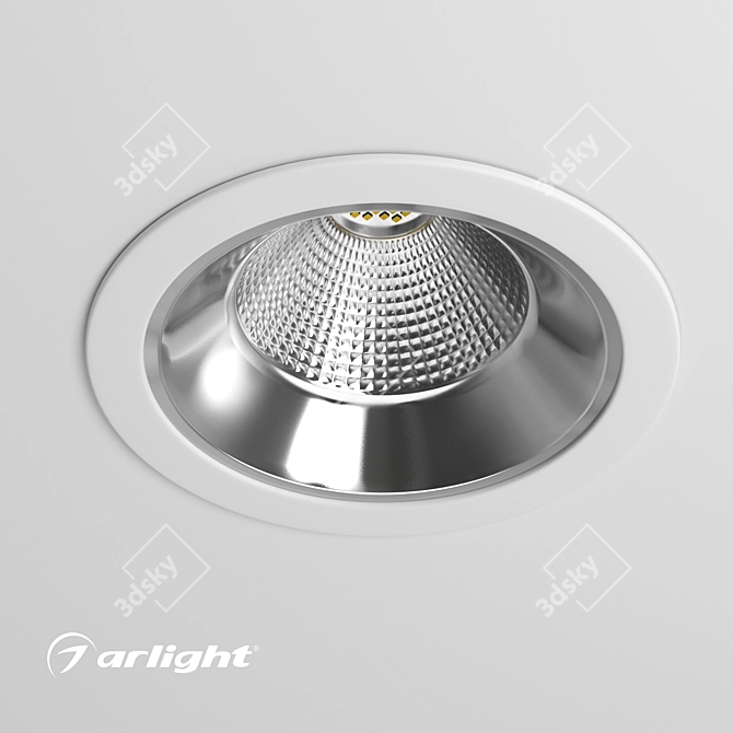 Innovative LED Downlight for Superior Lighting 3D model image 2