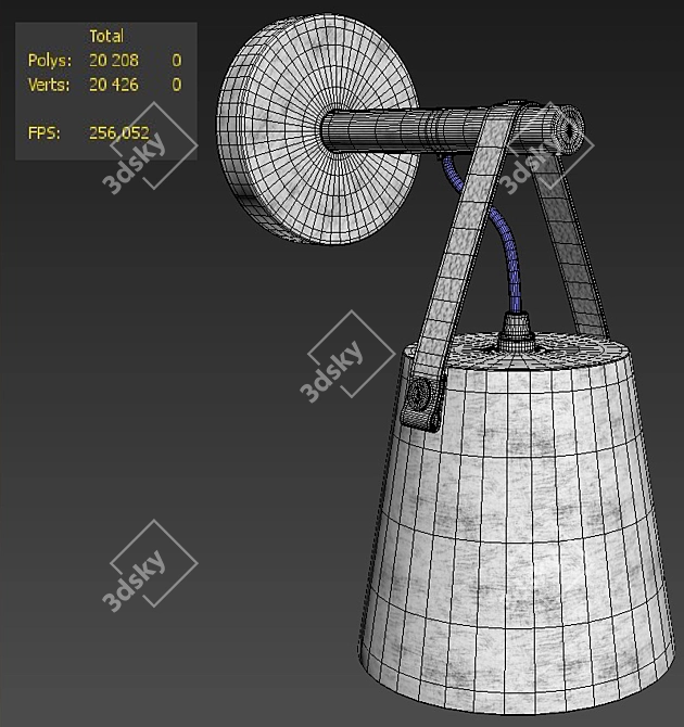 Tristen Sconce Lumion: Italian Elegance 3D model image 3