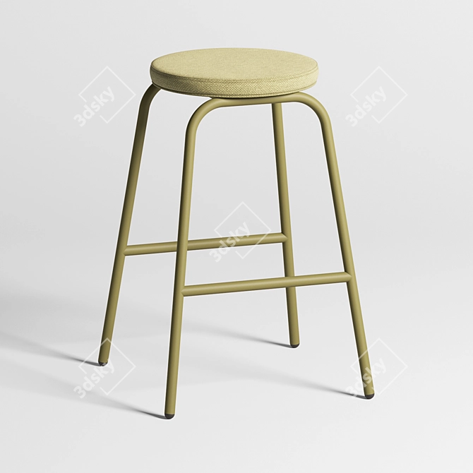 Delo Design TPU Bar Stool 3D model image 1