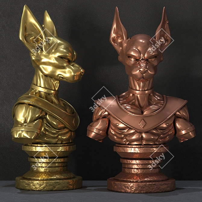  Polished Metal Kit - 16 Varieties 3D model image 2