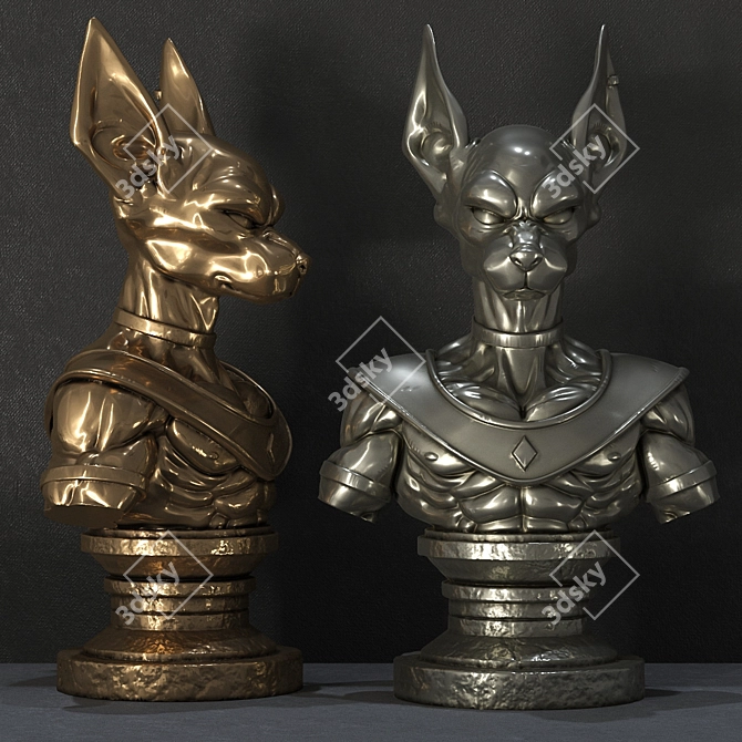  Polished Metal Kit - 16 Varieties 3D model image 3