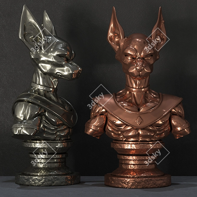  Polished Metal Kit - 16 Varieties 3D model image 4