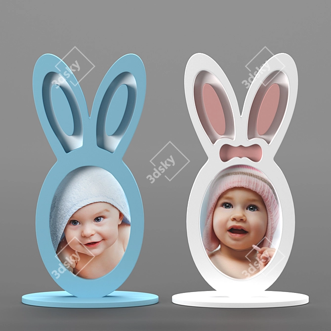 Sleek Photo Frames for Your Precious Memories 3D model image 5