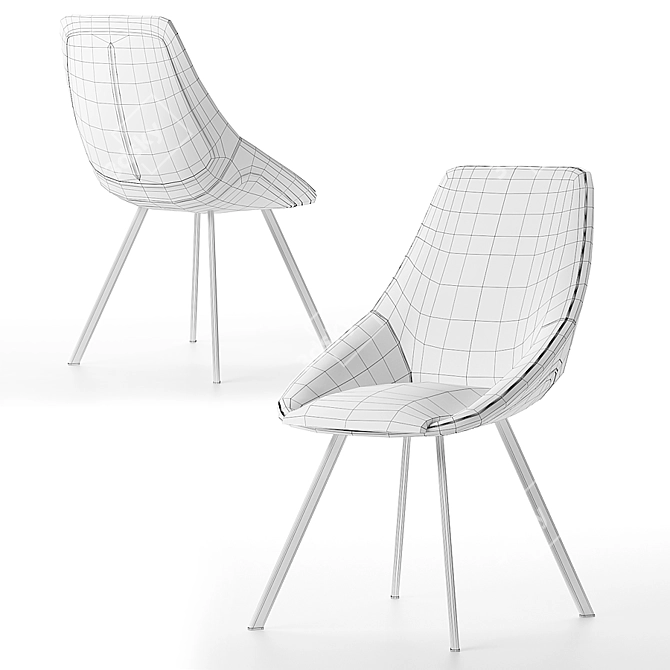 Elegant M29 Chair: Sleek Design for Comfort 3D model image 2