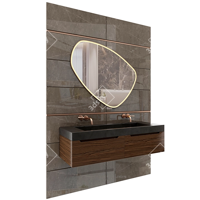 Modern Bathroom 3D Models 3D model image 2