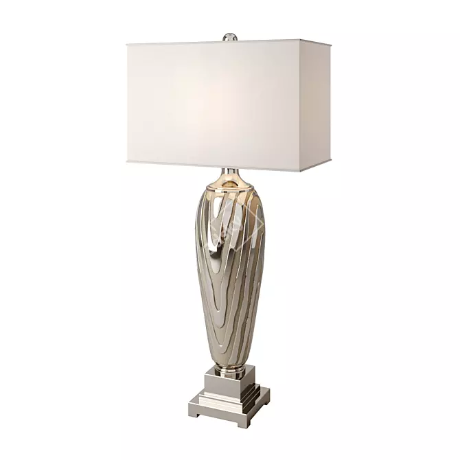 Allegheny Ceramic Table Lamp 3D model image 3