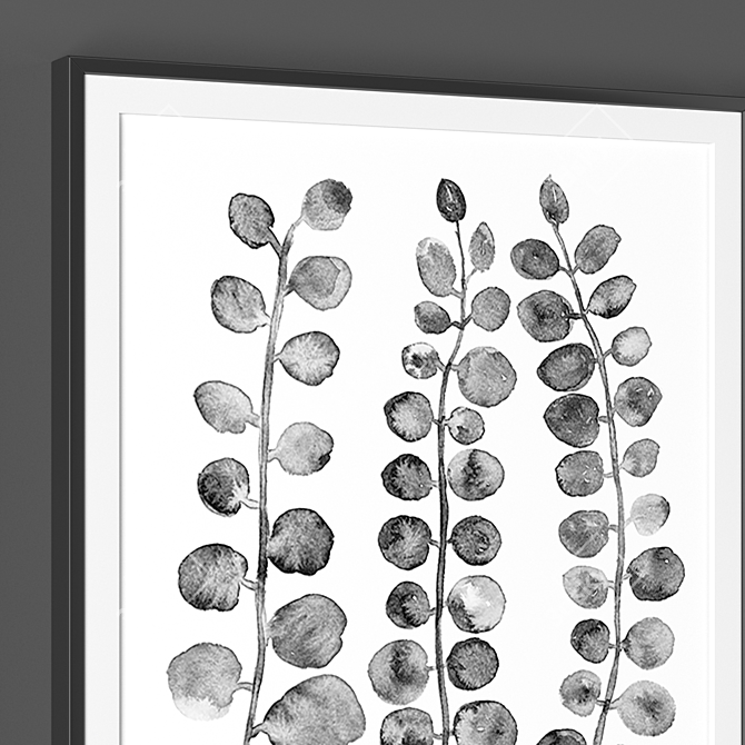 Contemporary Framed Art Collection 3D model image 2