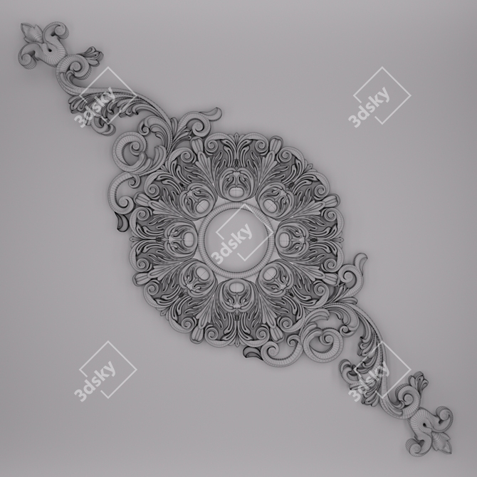 3D Trim Ornament Kit 3D model image 2