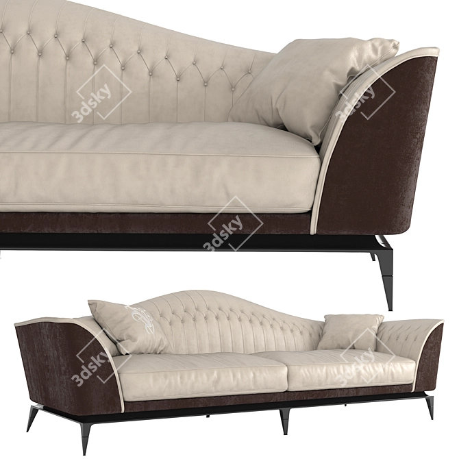 Luxury Sofa - Freyr Visionnaire 3D model image 1