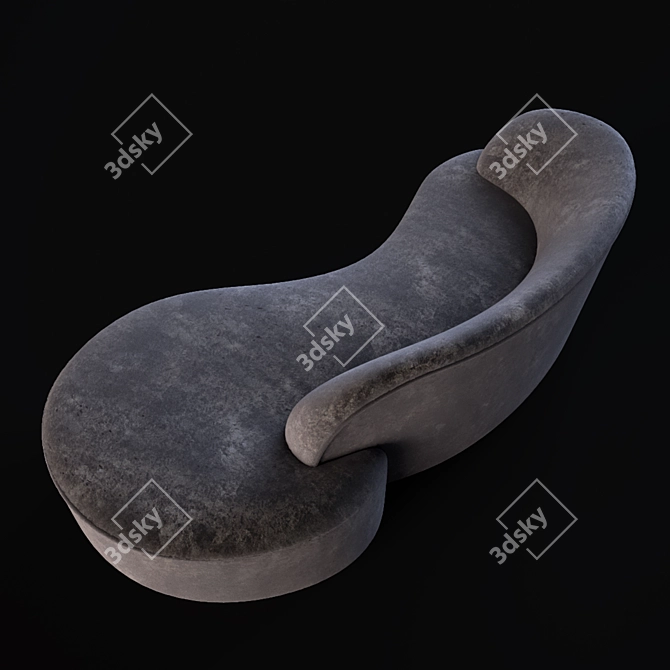 Sleek Sofa: Vladimir Kagan 3D model image 19