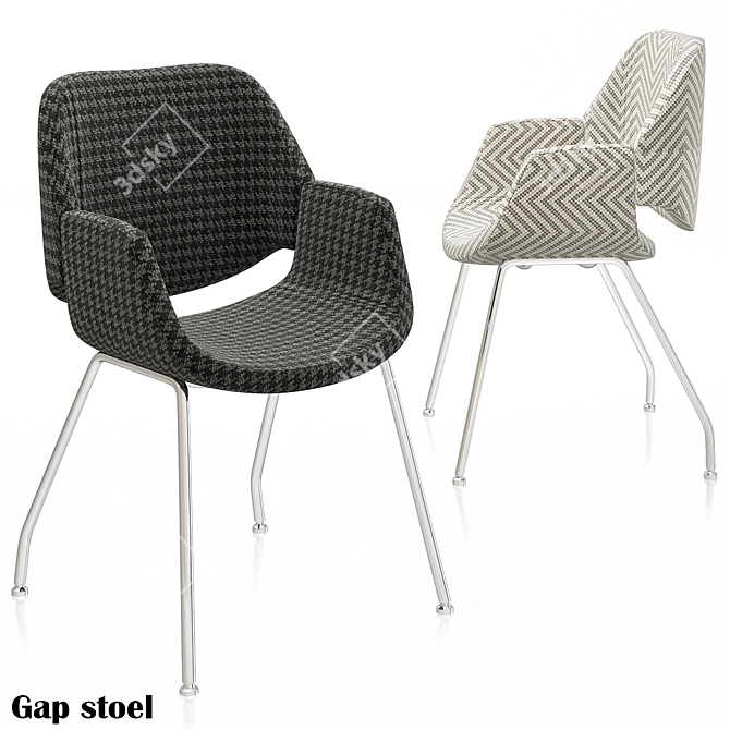 ErgoSeat: Gap Stoel 3D model image 1